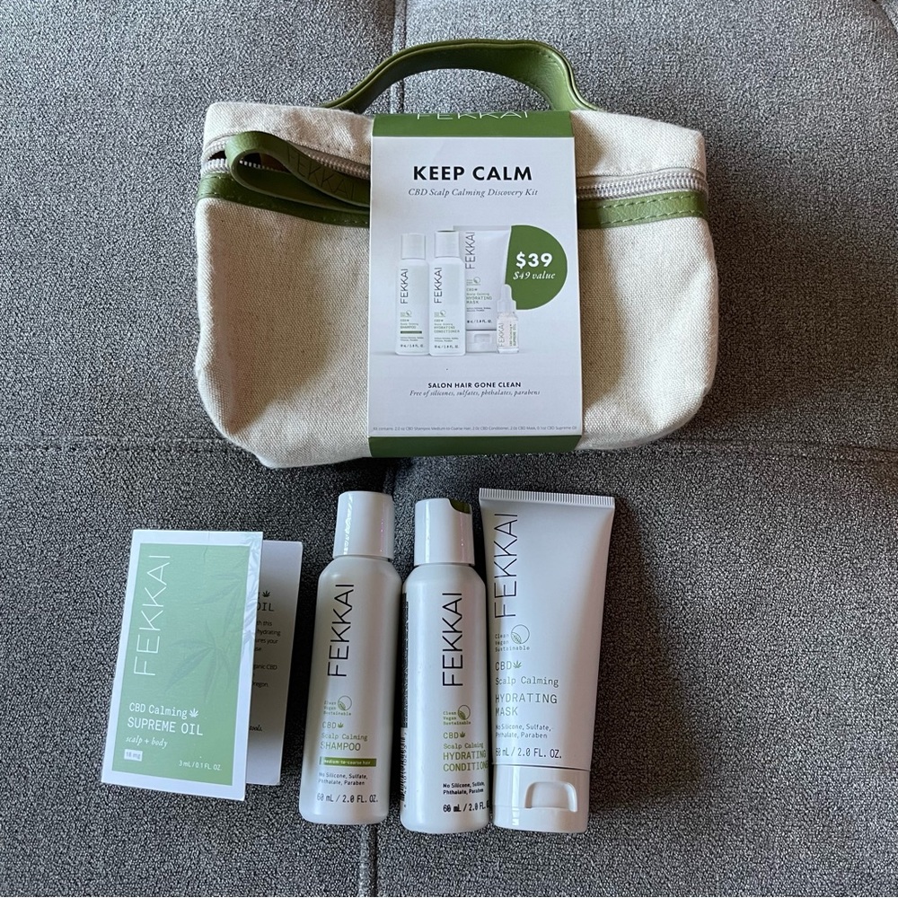 Fekkai keep calm scalp calming discovery kit